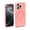 Light Pink, variant on iHome Premium iPhone 16 Pro Max Case, MagSafe Compatible, Drop Protection with Shock-Absorbing Bumpers