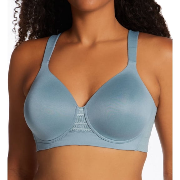 Women's Vanity Fair 71282 Beyond Comfort Full Figure Wirefree Bra (Blue Sea Glass 38C)