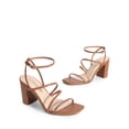 thumbnail image 4 of Sandalia DREAM PAIRS SDHS2428W Marrón Talle 8.5 Tacones con Tiras, 4 of 7