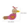 thumbnail image 4 of 6 Pcs Sifflets Design Oiseau Jouet Sifflet en Bois Intéressant Fournitures de Fête, 4 of 9