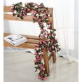 thumbnail image 3 of Fake Rose Vine Flower Plant Artificial Flower Hanging Rose Ivy For Home Hotel Of, 3 of 4