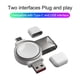 thumbnail image 4 of Kuymtek Cargador magnético de base de carga inalámbrica 2 en 1 para Apple Watch 2/3/4/5/6/7/SE, 4 of 9
