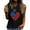 #01 Black, variant on Busydd Tank Top for Women Fashion USA Print Independence Day Tee Shirt Casual Sleeveless Round Neck Summer Tops Patriotic Camisole Tops for Women