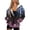 Cherry Blossom Blue Pink, variant on Cow Print Retro Womens Full Zip Hooded Sweatshirts Hoodies Pullover Jackets Drop Shoulder Long Sleeve Y2K Athletic Jackets Top Sweatshirt Hoodie Winter Fall Clothes,2XL,Skeleton Mushroom,Halloween