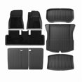 thumbnail image 1 of For 2025 Tesla Model 3 Highland Floor Mats TPE All Weather Front Rear Cargo Liner Mat, Waterproof Anti-Slip Mats, 1 of 7