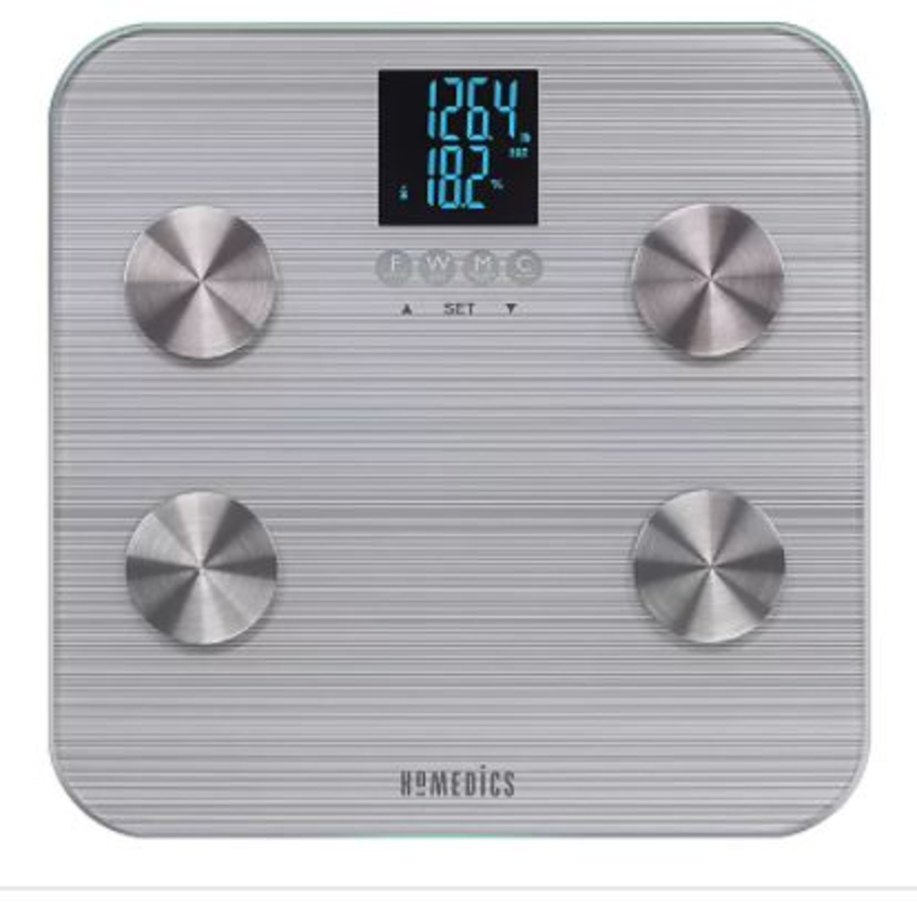 HoMedics Stainless Steel/Glass Digital Bathroom Scale Retail At $35 for  Sale in Clifton, NJ - OfferUp