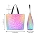 thumbnail image 5 of Disketp Colorful Glitters Bolsa Tote Estampada para Mujer, Bolso de Hombro y de Mano para Compras y Viajes, 5 of 8