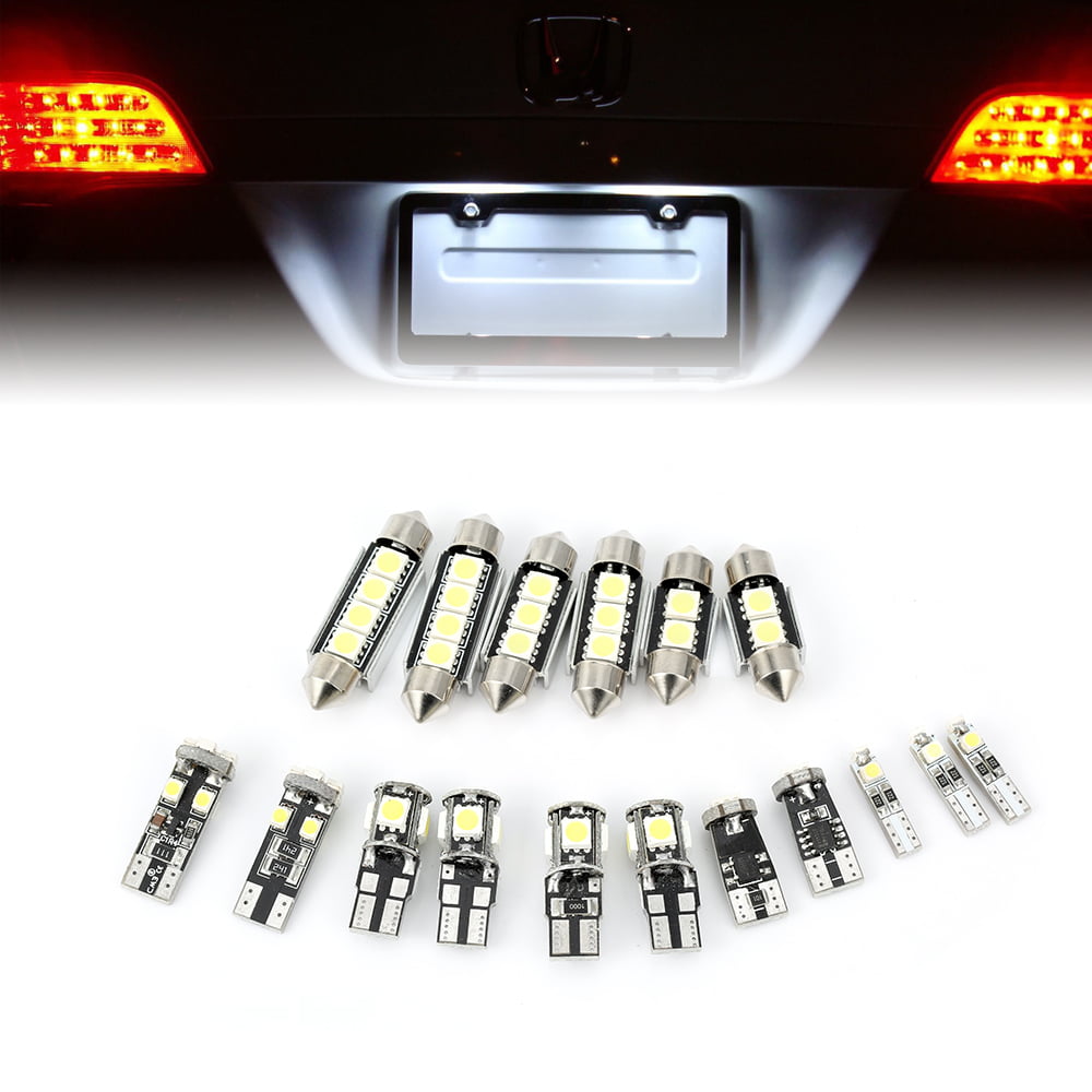 For BMW 6 Series E63 Bright Xenon White 3SMD LED Canbus Number Plate Light Bulb