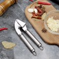 thumbnail image 4 of Triture el ajo con puré de ajo, pele el ajo y agítelo para exprimir el ajo. Prensa de ajos de acero inoxidable de alta calidad de Garlic.chef., 4 of 5