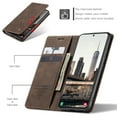 thumbnail image 2 of for Galaxy S22 Wallet Case with [RFID Blocking] Retro Premium PU Leather Flip Folio Strong Magnetic Closure, Kickstand, Card Slots, Flip Book Style Cover For Samsung Galaxy S22,
Coffee, 2 of 10