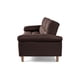 thumbnail image 5 of Sofá Cama de Lino Chocolate Makora Modelo Gabbana, 5 of 8