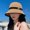 Khaki, variant on Wide Brim Anti-UV Cotton Linen Big Visors Breathable Fisherman Cap Fisherman's Hat Beach Cap Sun Hat Bucket Hat BEIGE