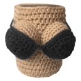 thumbnail image 2 of Crochet Bikinis Wine Bottle Sweaters Knitted Wine Bottle For Table Centerpieces, 2 of 9