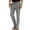 Gray, variant on Ayolanni Green Men's Casual Pants Drawstring Elastic Waist Cotton Pants with Pocket Solid Pants for Mens