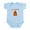Sky Blue, variant on CafePress - I'm So Bootiful! Infant Bodysuit - Baby Light Bodysuit, Size Newborn - 24 Months