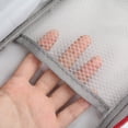 thumbnail image 3 of Naiovety Bolsa de almacenamiento de emergencia Pastillas de senderismo Estuche organizador de bastoncillos de algodón Estuche de transporte Almacenamiento y organización del hogar Gris, 3 of 6
