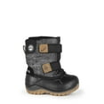 thumbnail image 3 of Acton Funky, Black &amp; Grey - Baby Winter Boots with Removable Felt, 3 of 5