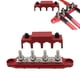 thumbnail image 5 of Perno de cableado de alta corriente de la barra colectora del bloque de distribución de energía de 4 postes (M8 rojo), 5 of 8