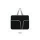 thumbnail image 2 of Injueey Funda para portátil con asa, funda para ordenador, bolsa de transporte de viaje portátil, compartimentos protectores, almacenamiento informal Relojes inteligentes Negro 13 pulgadas, 2 of 6
