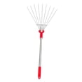 thumbnail image 5 of MLINS Portable Retractable Garden Leaf Rake Stainless Steel Gardening Tool for Easy Leaf Cleaning and Yard Maintenance, 5 of 8