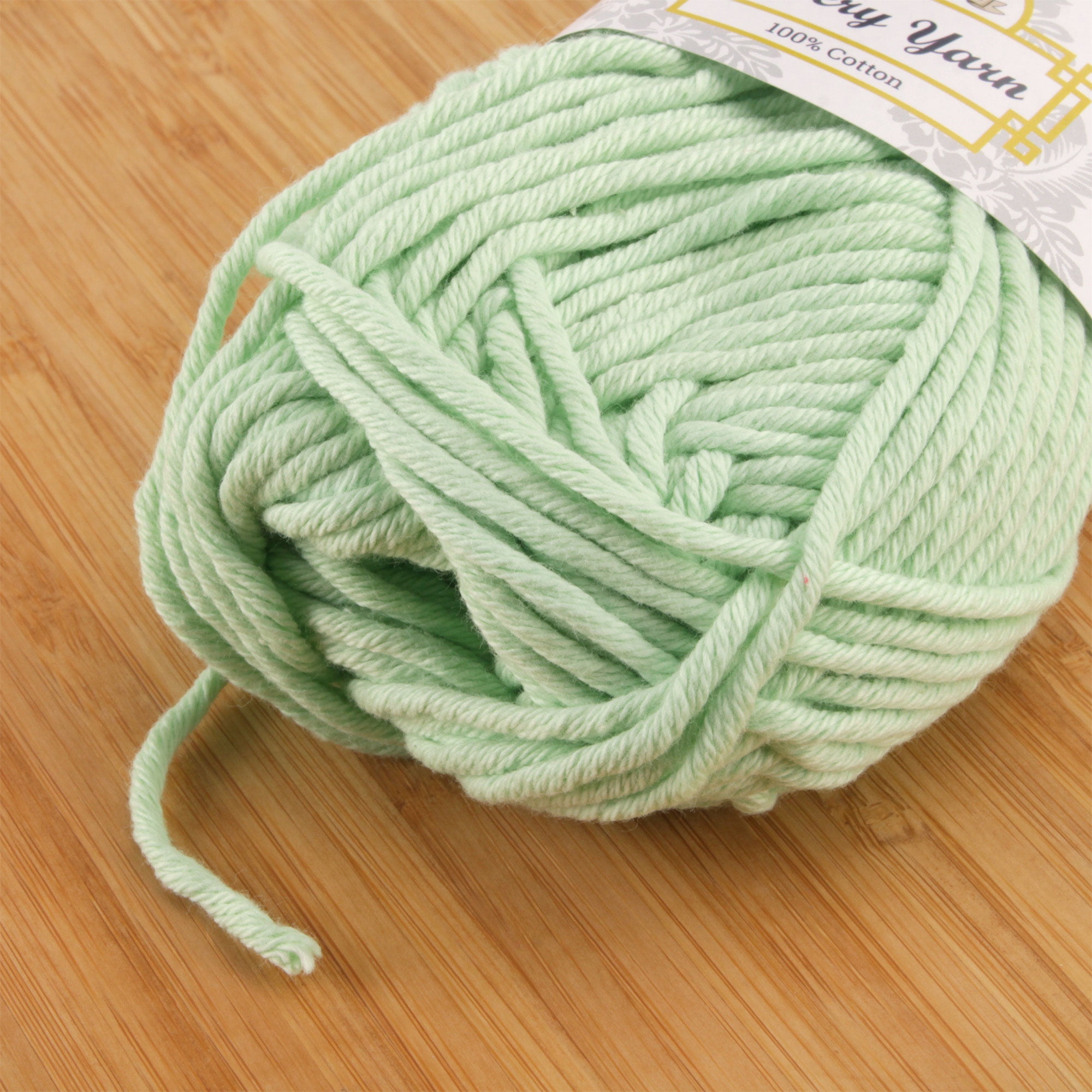 JubileeYarn Lacery Yarn - Chunky Cotton - 100g/Skein - Green