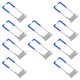 thumbnail image 1 of GAXIRE 10Ud Clips De Retención Para Empotrada Azul Fáciles De Instalar Y Versátiles, 1 of 8