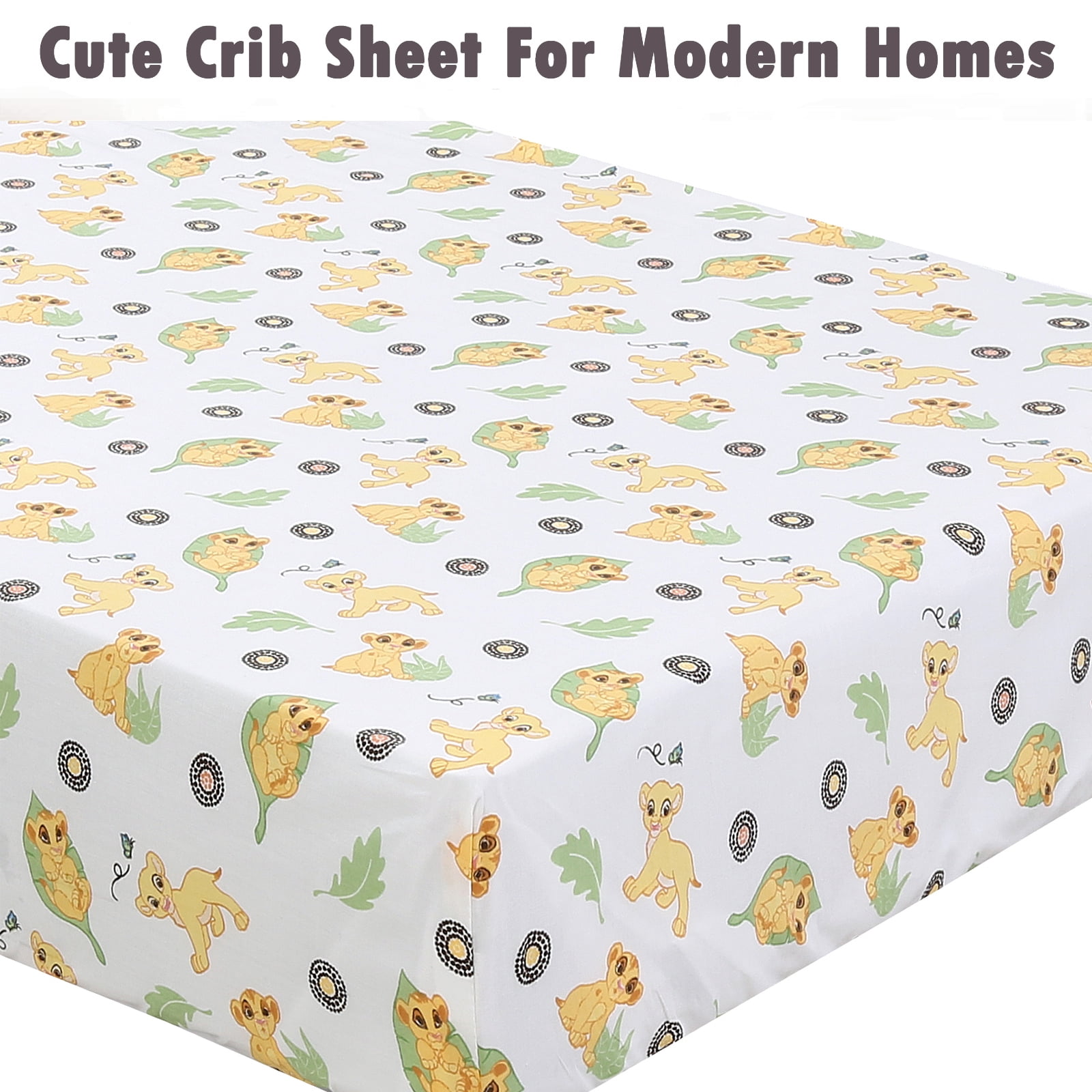 Danica 100% Cotton Fitted Baby Crib Sheet 3 Pack for baby Boys Girls |Standard Crib And Toddler Mattress Sheets | 28x52 Inch (3PK, Mickey & Robot)