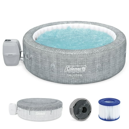 Coleman SaluSpa AirJet 7 Person Inflatable Hot Tub Round Spa Pump #P09144