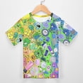 thumbnail image 3 of Battle for Dream Island BFDI Children's T-Shirt Short Sleeve T-Shirt Breathable Summer Tee Shirt for Boys Girls 120CM, 3 of 8