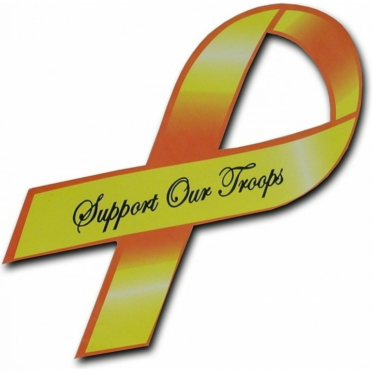 Support Our Troops Ribbon Magnet