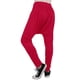 thumbnail image 3 of Pantalones harem para hombre Inspire Chic de cintura elástica negra sólida con bolsillos inclinados 36-38 rojo, 3 of 7
