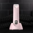 thumbnail image 1 of Estbridge Electric Trimmer for Men | SkinSafe Ceramic Blades | Quiet Waterproof Rechargeable Razor | 4 Adjustable Length Guards | LED Display | Charging Base | 5ml Lubricant Included, 1 of 7