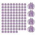 thumbnail image 3 of MERIGLARE 100Pcs Game Card Stands Board Game Props Cards Clip, Portable DIY Game Card Stands Paper Board Clip for Display Business Card Violet, 3 of 6