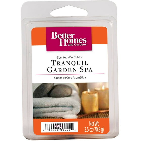 Better Homes and Gardens Wax Fragrance Cubes, Tranquil Garden Spa