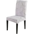 thumbnail image 2 of Elastic Chair Cover Slipcover Set of 6 Mable Background Chair Covers Stretch High Back Chair Covers Slipcover for Kitchen Dining Room, 2 of 5