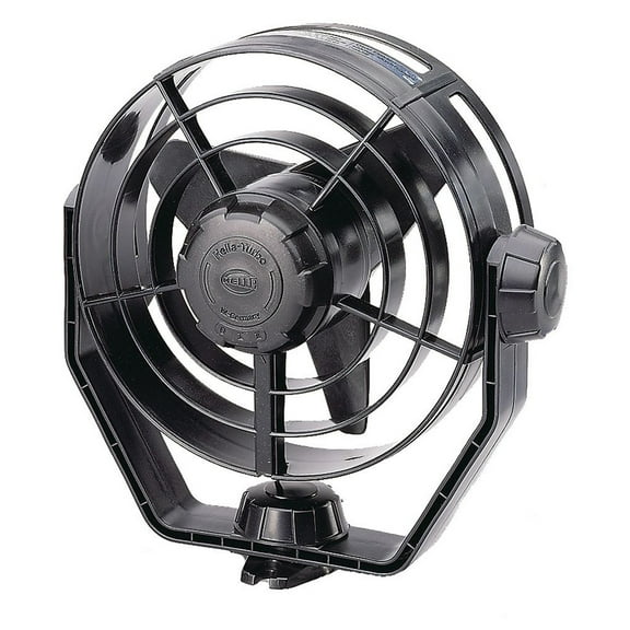 2-Speed Turbo Fan - 12v - Black Turbo Fan