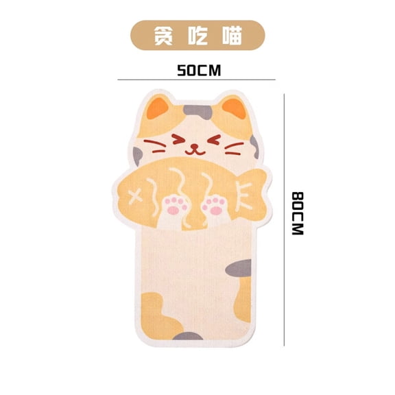 YHAICO Cat Scratching Pads for Indoor Cats Cat Scratching Pads Halloween Wall-Mounted Cats Scratching Mat