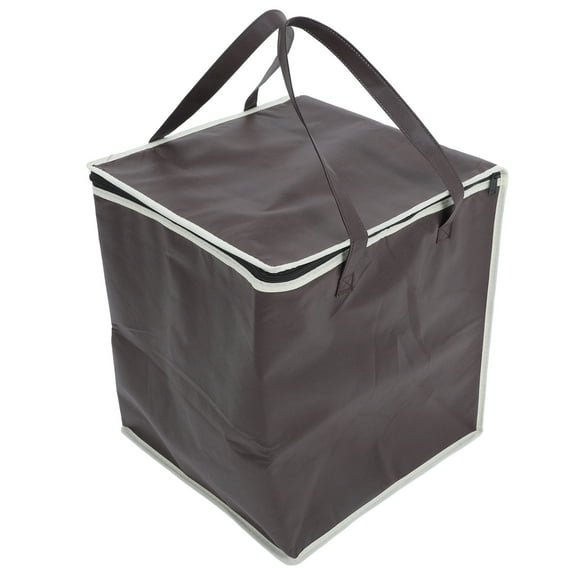 Insulated Food Delivery Bag for Catering and Grocery Storage Insulated Bag Grocery Bag with Zippered Top Grocery Tote Cooler Bag