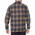 thumbnail image 3 of Pendleton Men's Plaid Wool Board Shirt Brown Blue Size S MSRP $149, 3 of 3