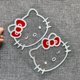 thumbnail image 1 of 1 Pieza De Pegatina Reflectante Para Hello Kitty Motocicleta Coche Calcomanía Cubierta Arañazos Casco Portátil Equipaje Monopatín, 1 of 4
