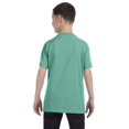 thumbnail image 2 of Hanes Authentic TAGLESS Kid`s Cotton T-Shirt, XS, Clean Mint, 2 of 3