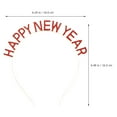 thumbnail image 2 of ORDDIART 2Pcs Party Headband with Rhinestone Design Festive New Year Hair Accessories, 2 of 8