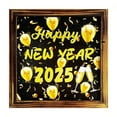 thumbnail image 1 of Decoración de madera del año 2025. Letrero de madera del año. Decoración rústica para el hogar, para la mesa o la pared (con orificio para colgar)., 1 of 5