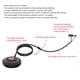 thumbnail image 1 of 165CM Reset Push Button Switch Paste Type for Internet Cafes/Esports/Hotels, 1 of 9