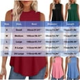 thumbnail image 3 of LADIGASU Women's Solid Color Sleeveless Round Neck Pullover Casual able Tank Top, 3 of 8