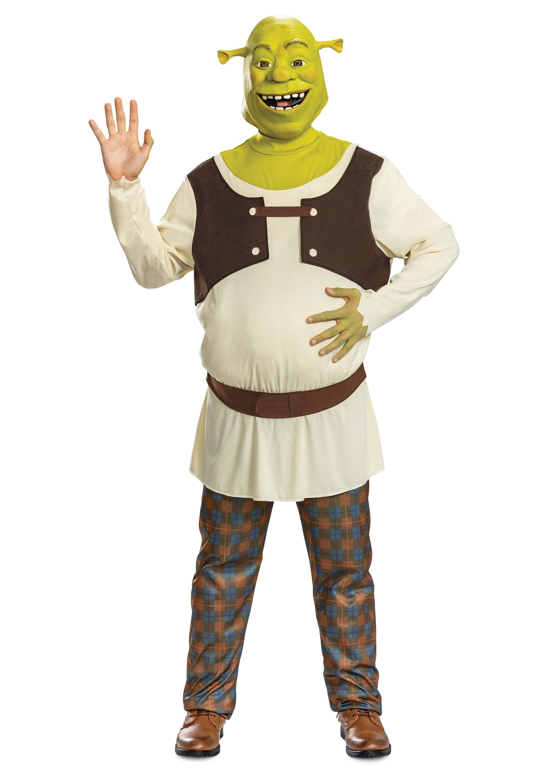 Shrek Costume With Mask