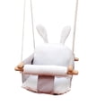 thumbnail image 1 of IVREA Asiento de Columpio de Tela Acolchado Modelo Conejo para Bebés y Niños Pequeños - Altura Ajust multicolor, 1 of 4