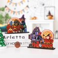 thumbnail image 2 of Pack of 3 Happy Halloween Wooden Centerpieces Vampire Pumpkin Witch Trick or Treat Table Decorations, 2 of 5