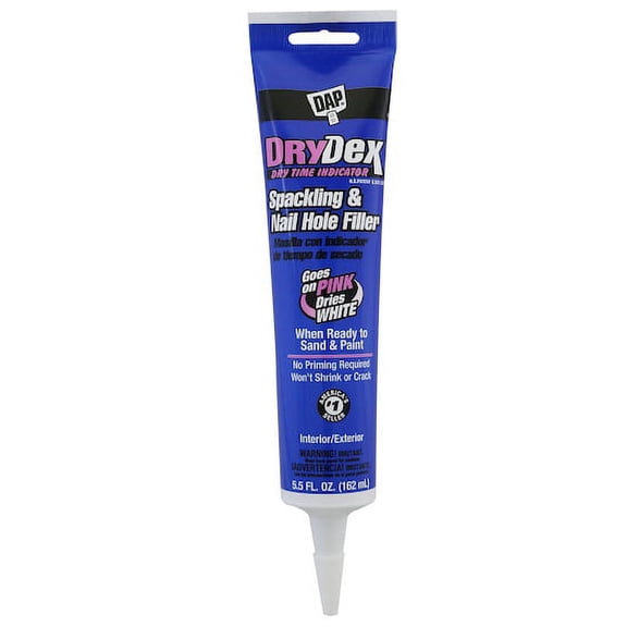 DAP DryDex 5.5 oz Pink/White Dry Time Indicator Spackling Plaster All Purpose Filler
