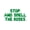 Green, variant on Letter Balloons - STOP AND SMELL THE ROSES 16" Inch Alphabet Letters Foil Mylar Balloon Kentucky Derby Day Party Banner (Purple)